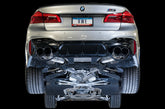 AWE SwitchPath™ Catback Exhaust for BMW F90 M5 - Diamond Black Tips - Mounted